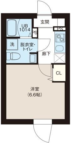 レピュア町屋レジデンスⅡの間取り