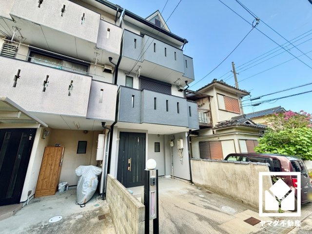 宇治市伊勢田町中ノ田の前面道路含む現地写真