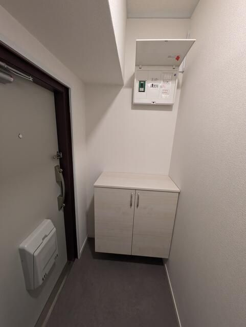 朝日千駄木マンションの玄関