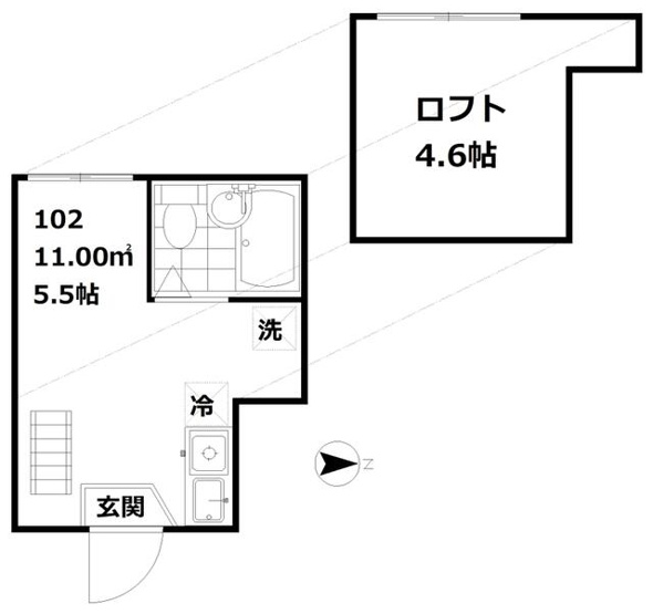 【間取り】 | インベスト南蒲田