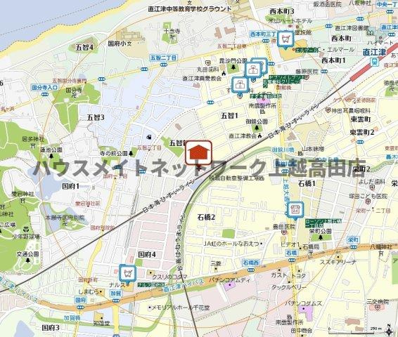 ラポーネＥＹの地図|位置図