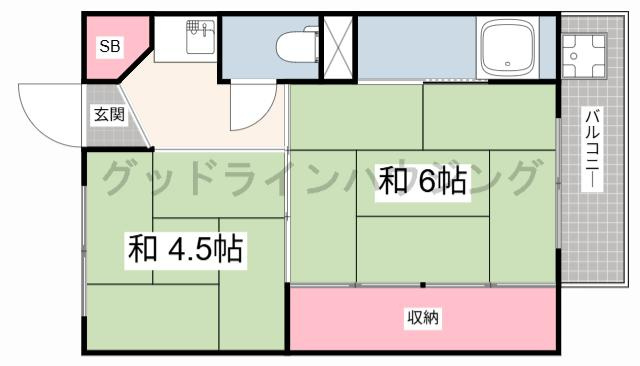 ビレッジハウス朝日ヶ丘2号棟