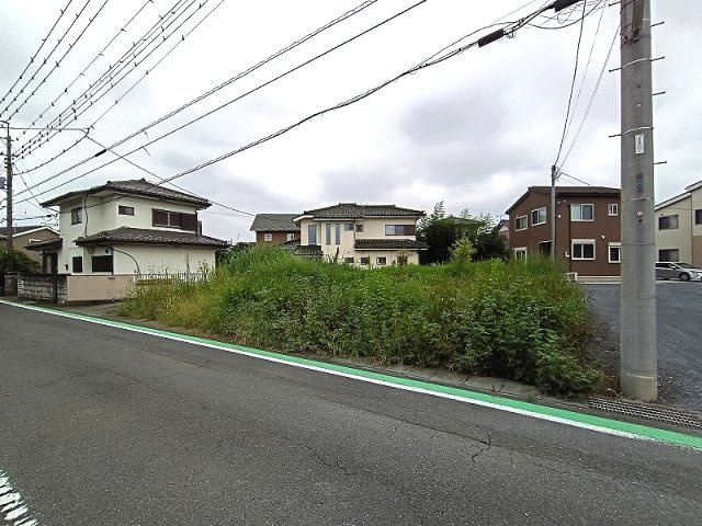 高崎市中居町　売地の外観