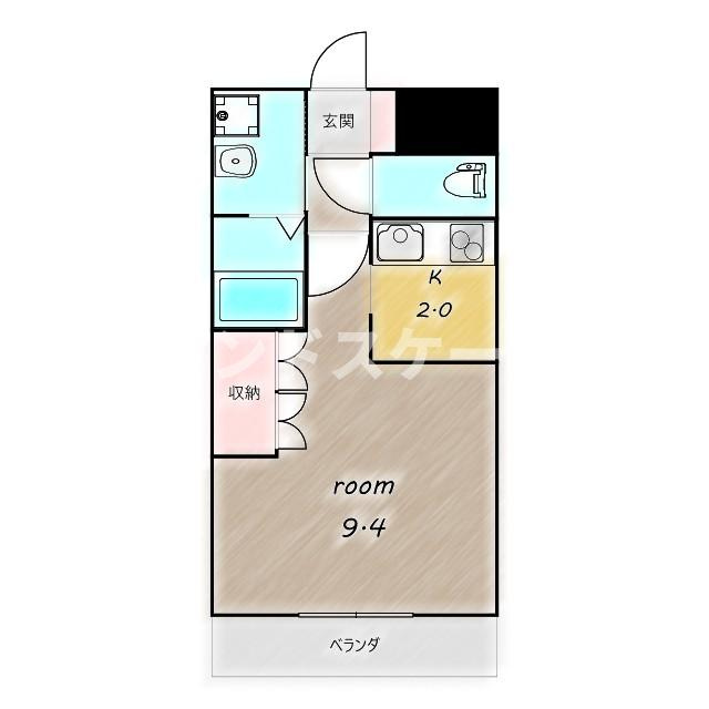 Ｎｕｍｂｅｒ　Ｏｎｅの間取り|高崎、前橋のお部屋探しはエンドスケープまで！お客様の理想お聞かせ下さい♪