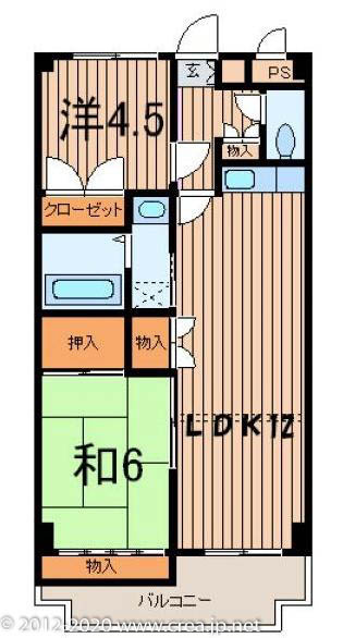 クレストみずほ台の間取り