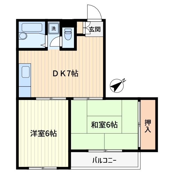 ヴェルデューラの間取り