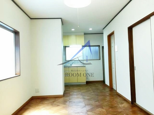 ベラドーモＡの居間・リビング|洋室のお部屋です。
