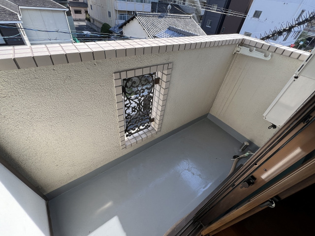 オリーブハイツ京町のバルコニー