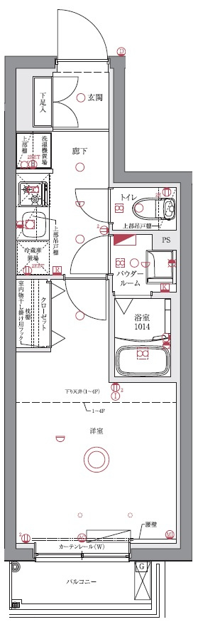 ユリカロゼ成増の間取り