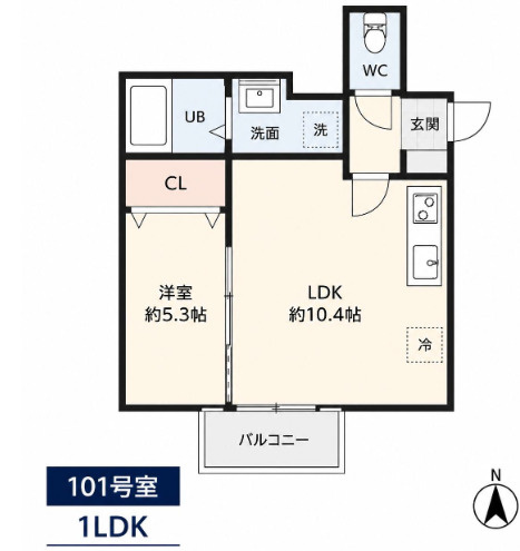 【間取り】 | ＬｅＬｉｅｎＢｌａｎｃ高木