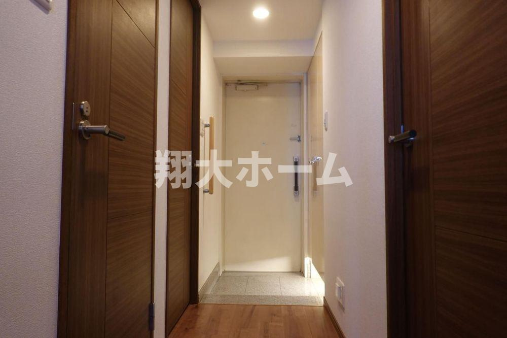 ライオンズプラザ両国緑の玄関