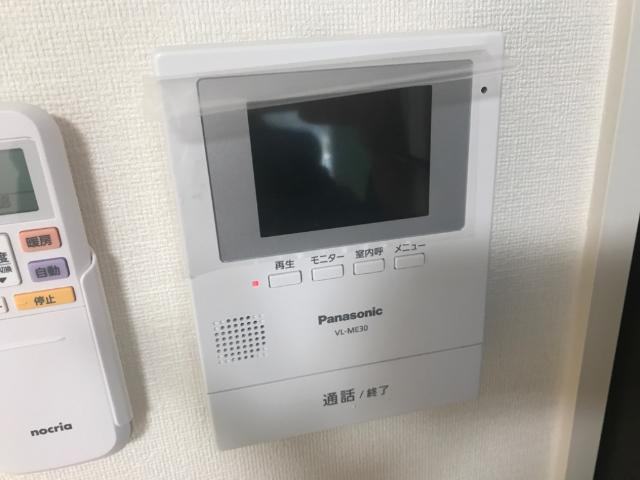 ベセルカ　ビューのセキュリティ|カメラ付インターホン