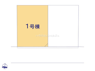 【区画図】 | 名古屋市中村区京田町３丁目71【仲介手数料無料】新築一戸建て　1号棟