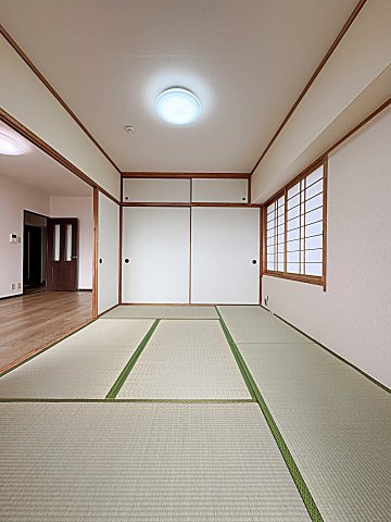 スカイヒルズ植田の寝室