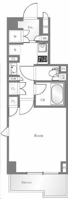 ルーブル中板橋の間取り