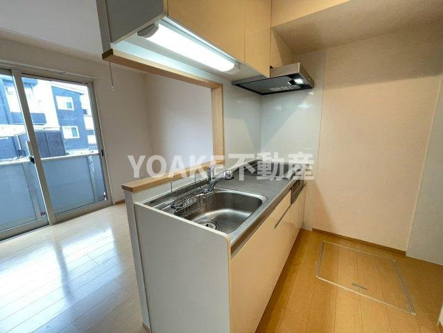 リヴェール相模大野Ｂ棟のキッチン