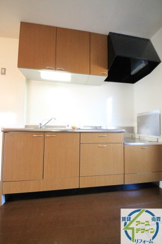 ユーキャンハイツⅡ　A棟のキッチン|※類似部屋