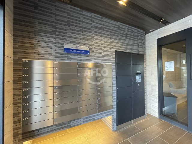 オルフェアXV番館のその他共用部分|TAKUTO STAY OSAKA BENTENCHO　宅配ボックス