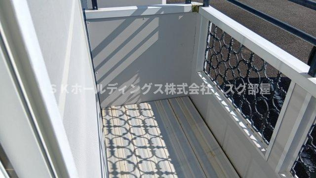 ロックポイントⅧのバルコニー
