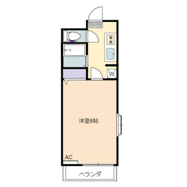 サンエクセル英の間取り|間取りです。