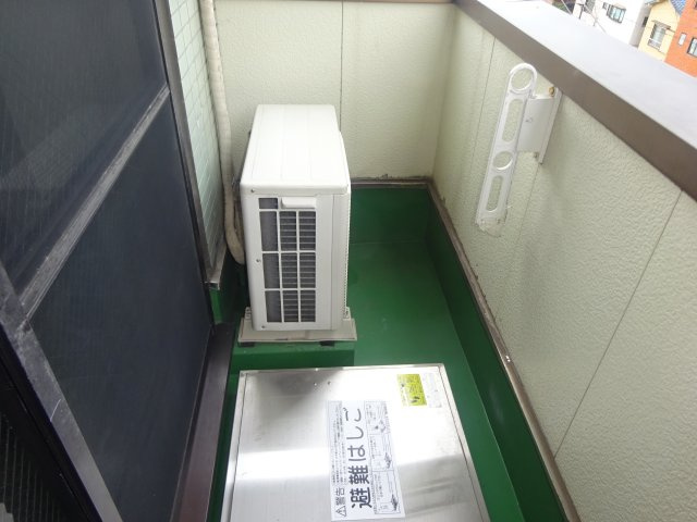 グリーンパーク四つ木のバルコニー