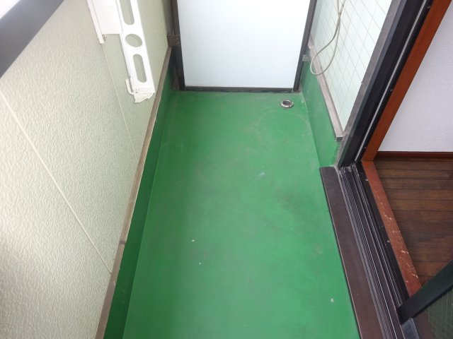 グリーンパーク四つ木のバルコニー