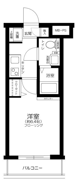 クレヴィスタ新小岩の間取り