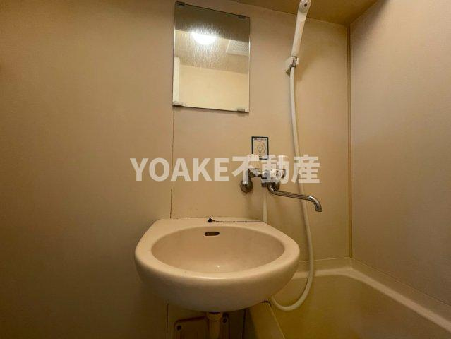 ソレイユイワサキの洗面所