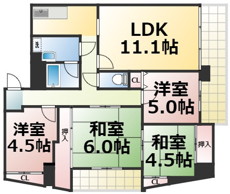 【間取り】 | Jenes Nikkou　仲介手数料無料