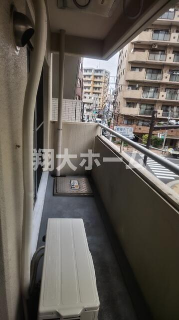 藤和下谷コープのバルコニー