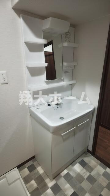 藤和下谷コープの洗面所