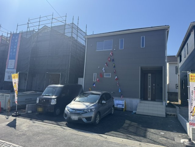 本庄市下野堂第８　の外観|２号棟現地外観（2026年10月09日）撮影