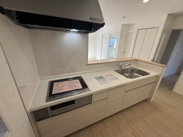 本庄市下野堂第８　のキッチン|２号棟現地キッチン（2026年10月09日）撮影