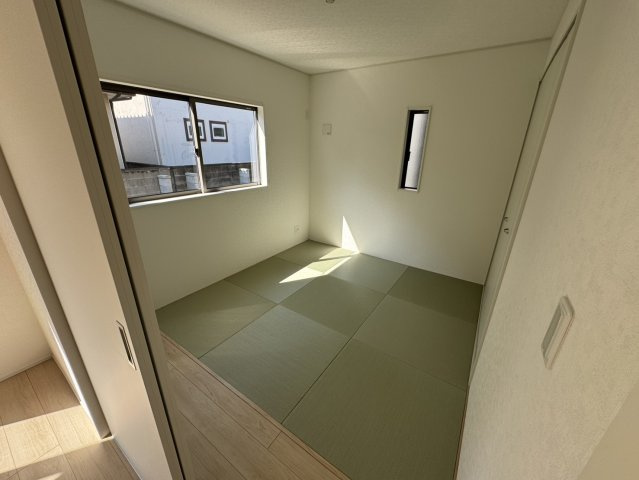 本庄市下野堂第８　の和室|２号棟現地和室（2026年10月09日）撮影