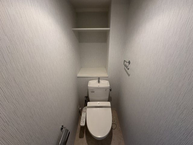調布市菊野台１丁目の賃貸マンションのトイレ