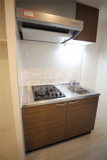 【キッチン】 | エグゼ弁天町 | 2口ガスコンロキッチンです