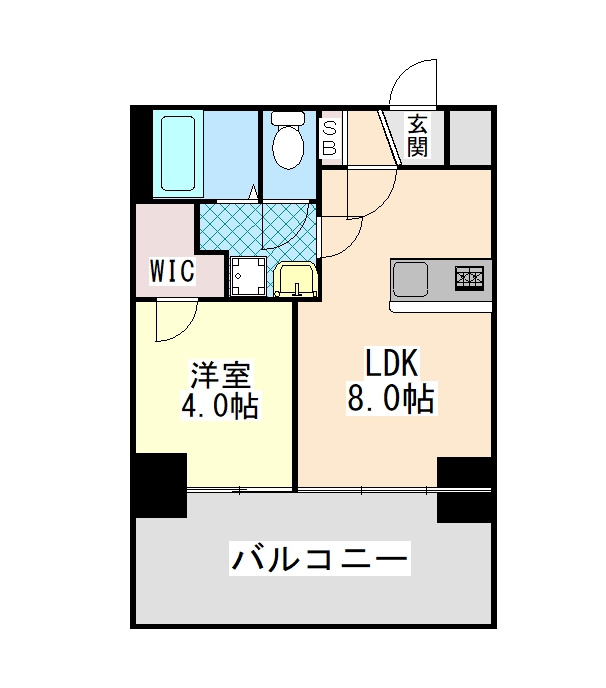 ブエナビスタ神戸イーストの間取り