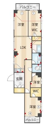 サン田端の間取り|間取りです。