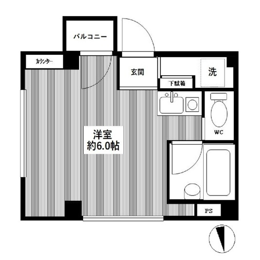サンパティークの間取り