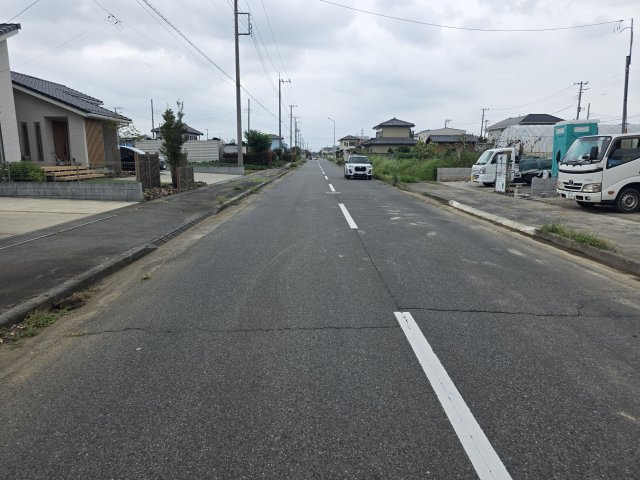 本庄市下野堂第８　の前面道路含む現地写真|現地前面道路（2026年09月01日）撮影