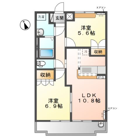 グランドメゾンの間取り