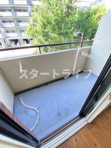 大阪市淀川区西中島２丁目の賃貸マンションのバルコニー|参考写真