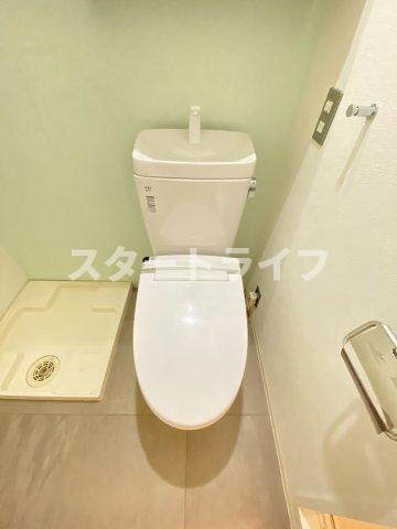 大阪市淀川区西中島２丁目の賃貸マンションのトイレ|参考写真