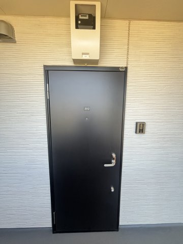 木もれ陽ショコラの玄関|退去前につき、前回募集時のお写真になります。