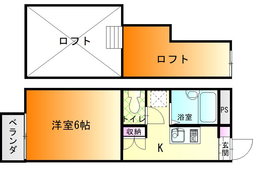 パークプレイスＡの間取り