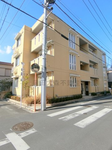 VERT4（ヴェールキャトル）の外観|2022年3月築　軽量鉄骨造地上3階建て総戸数9戸
東京都大田区西六郷2丁目京急本線雑色駅徒歩13分