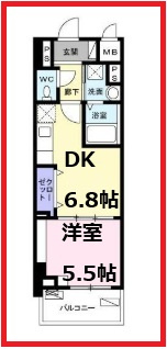 【間取り】 | ハピーディラ　レジデンス