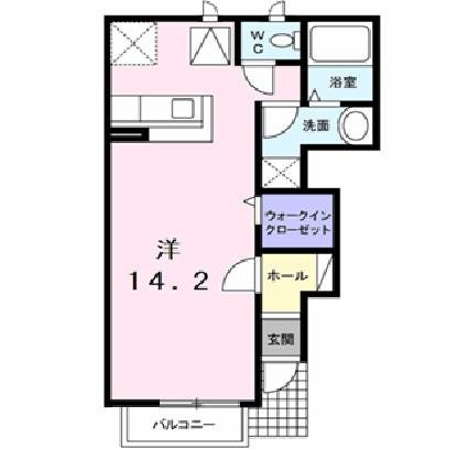 エクセレンテ・Ｆ　四番館の間取り