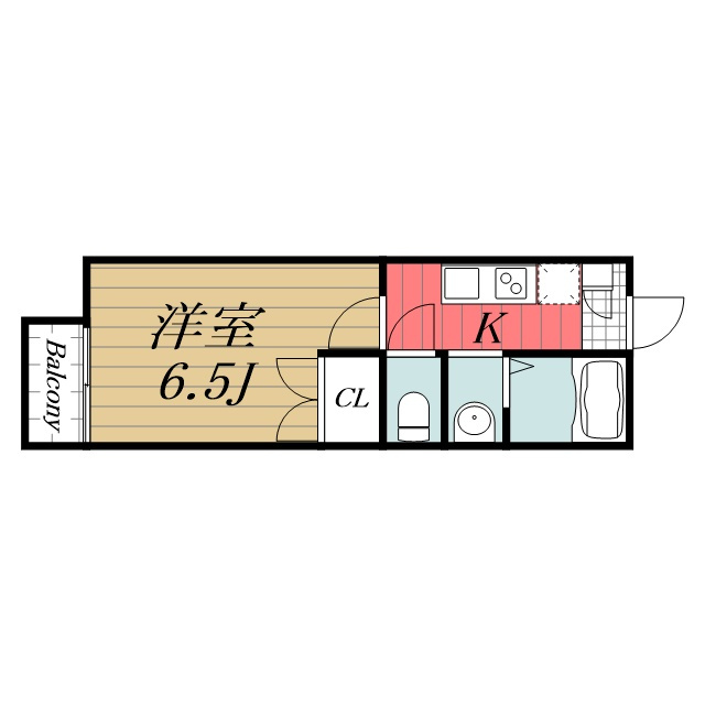 カーサ土屋の間取り