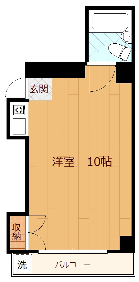 グリーンパーク四つ木の間取り